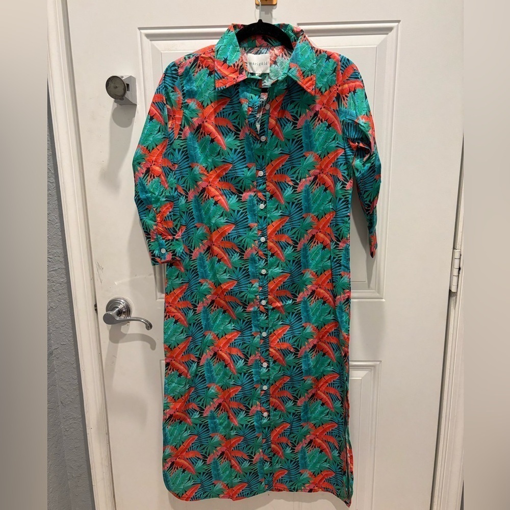 NWT Victoria Dunn marigold dress Xs